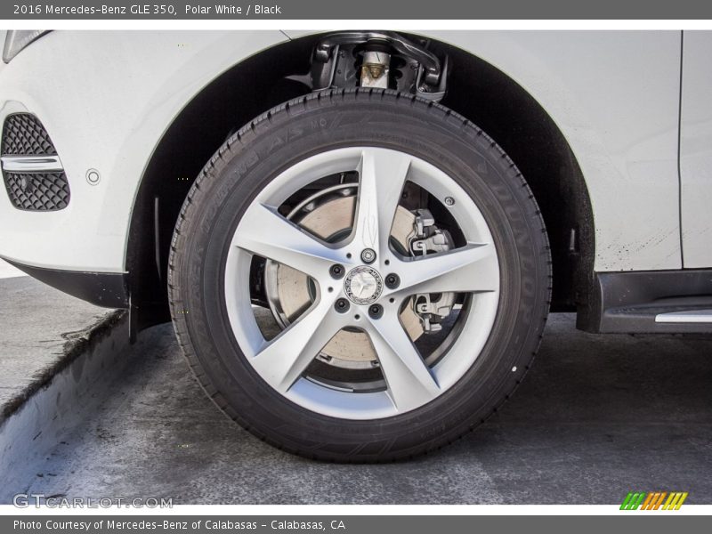 Polar White / Black 2016 Mercedes-Benz GLE 350