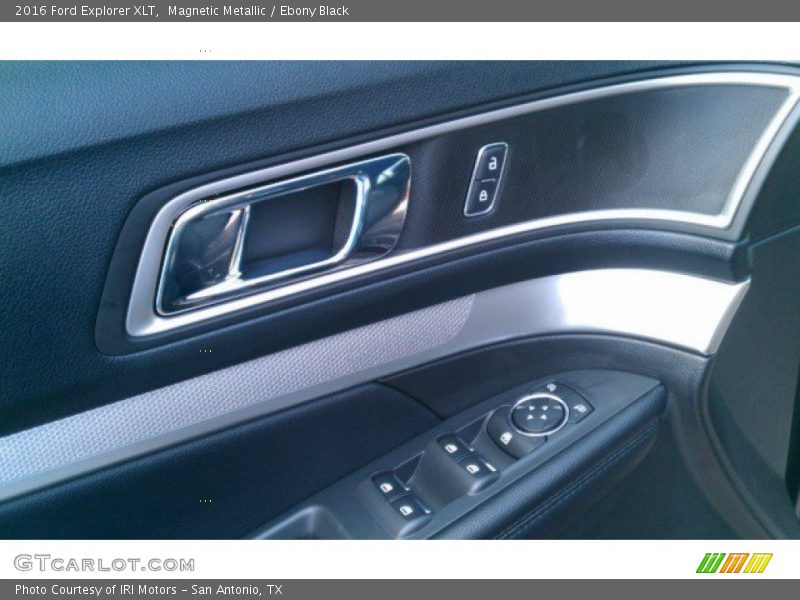 Magnetic Metallic / Ebony Black 2016 Ford Explorer XLT