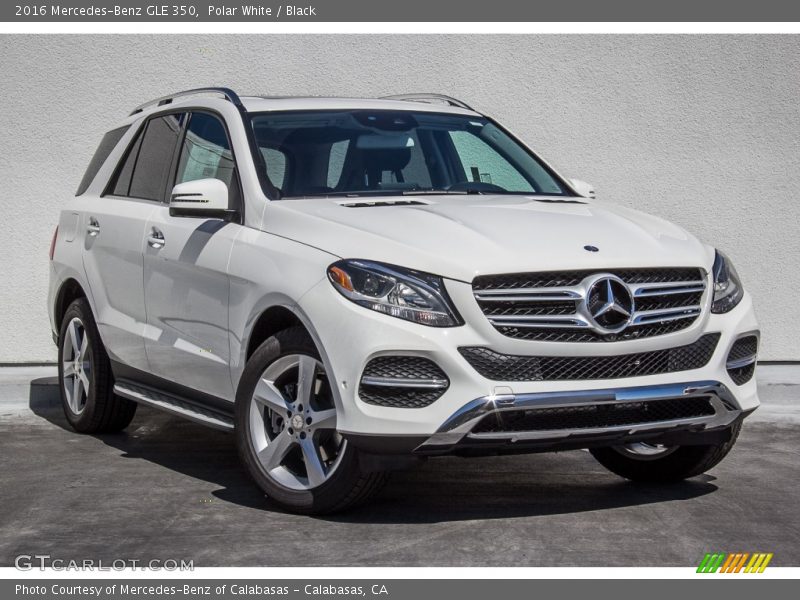 Polar White / Black 2016 Mercedes-Benz GLE 350