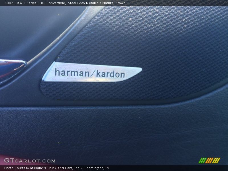 Steel Grey Metallic / Natural Brown 2002 BMW 3 Series 330i Convertible