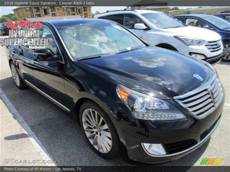 Caspian Black / Ivory 2016 Hyundai Equus Signature