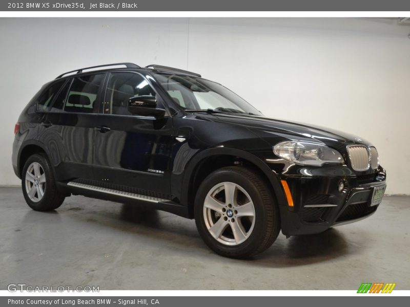 Jet Black / Black 2012 BMW X5 xDrive35d