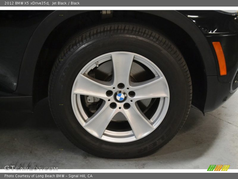 Jet Black / Black 2012 BMW X5 xDrive35d