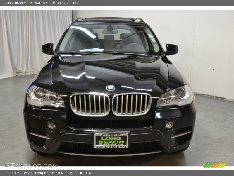 Jet Black / Black 2012 BMW X5 xDrive35d