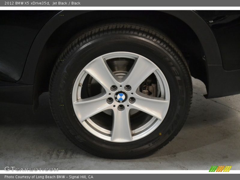 Jet Black / Black 2012 BMW X5 xDrive35d