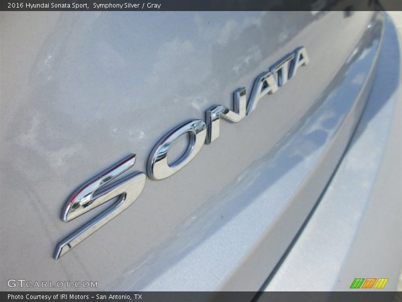 Symphony Silver / Gray 2016 Hyundai Sonata Sport