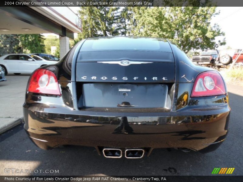 Black / Dark Slate Gray/Medium Slate Gray 2004 Chrysler Crossfire Limited Coupe