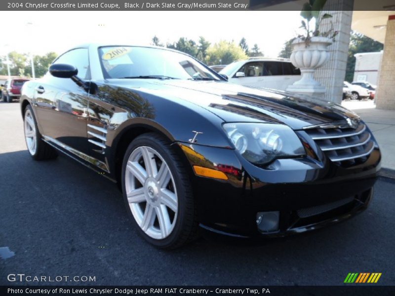 Black / Dark Slate Gray/Medium Slate Gray 2004 Chrysler Crossfire Limited Coupe