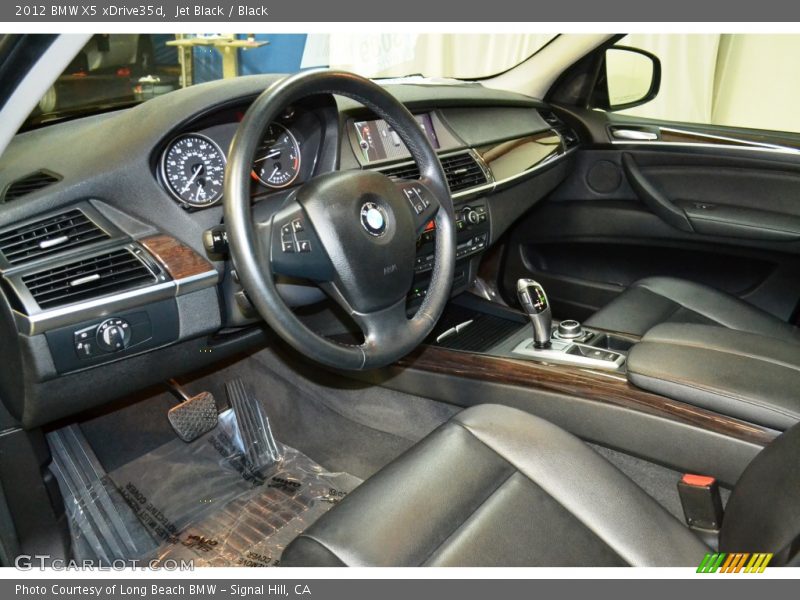Jet Black / Black 2012 BMW X5 xDrive35d