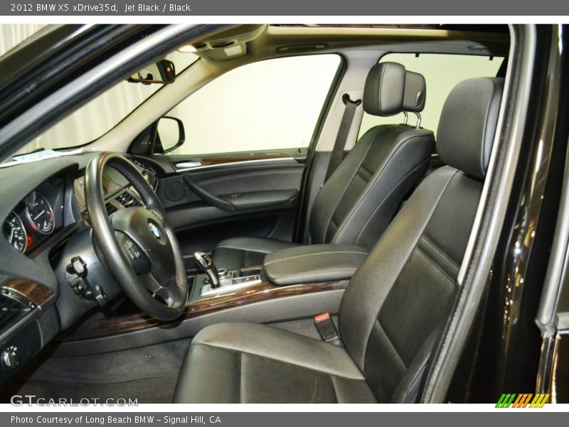 Jet Black / Black 2012 BMW X5 xDrive35d