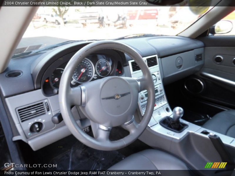 Black / Dark Slate Gray/Medium Slate Gray 2004 Chrysler Crossfire Limited Coupe