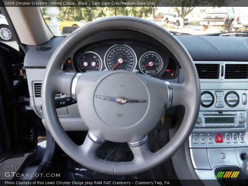 Black / Dark Slate Gray/Medium Slate Gray 2004 Chrysler Crossfire Limited Coupe