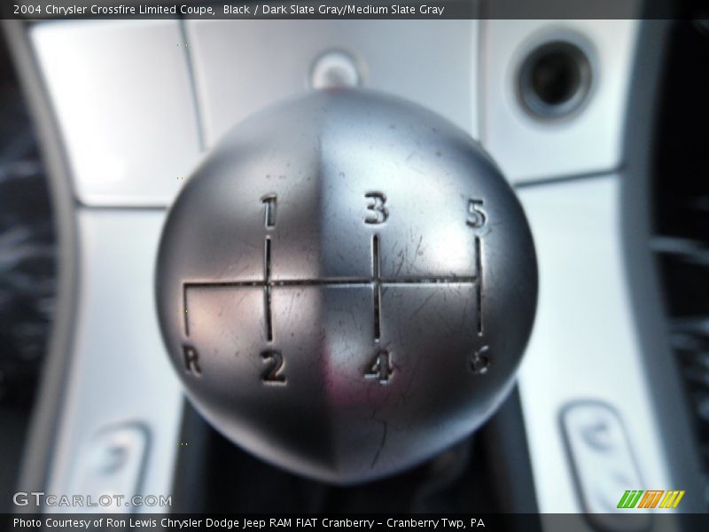 Black / Dark Slate Gray/Medium Slate Gray 2004 Chrysler Crossfire Limited Coupe