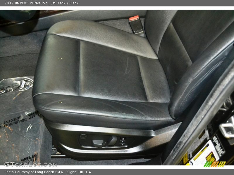Jet Black / Black 2012 BMW X5 xDrive35d