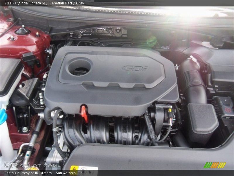 Venetian Red / Gray 2016 Hyundai Sonata SE