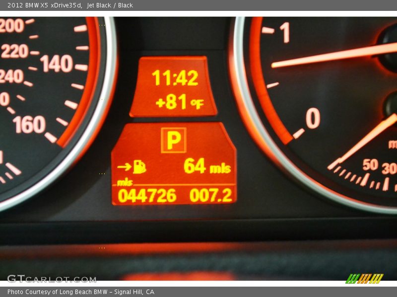 Jet Black / Black 2012 BMW X5 xDrive35d