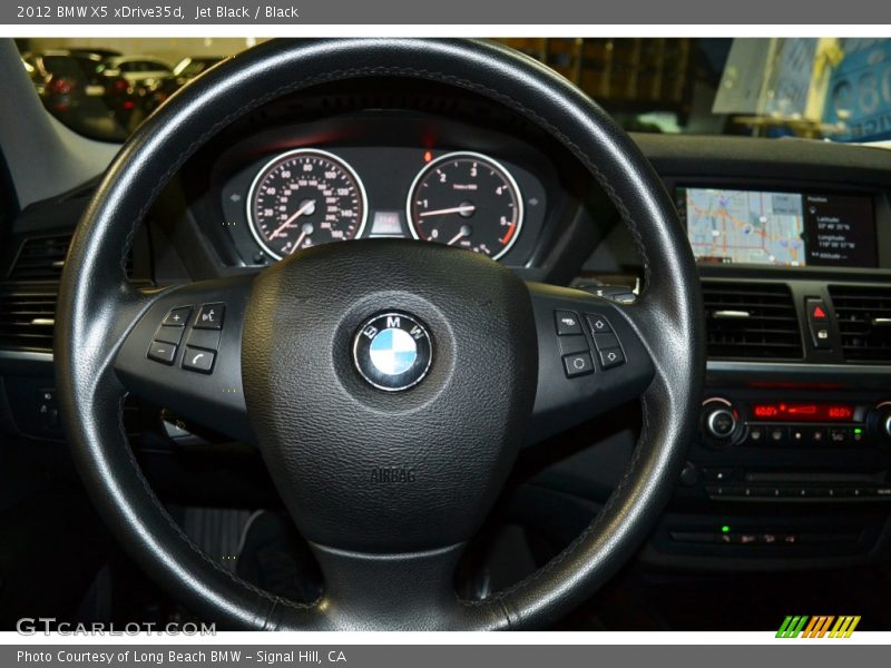 Jet Black / Black 2012 BMW X5 xDrive35d