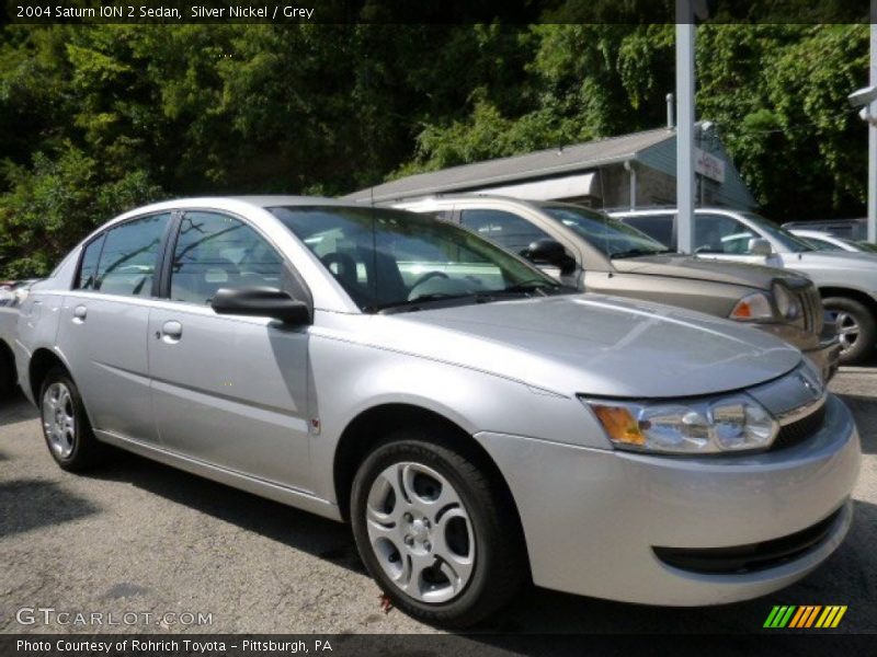 Silver Nickel / Grey 2004 Saturn ION 2 Sedan