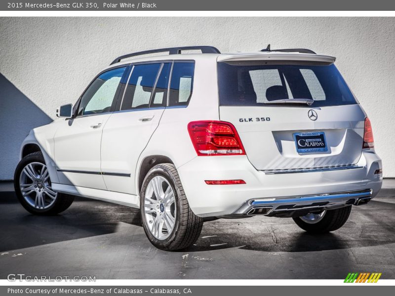 Polar White / Black 2015 Mercedes-Benz GLK 350