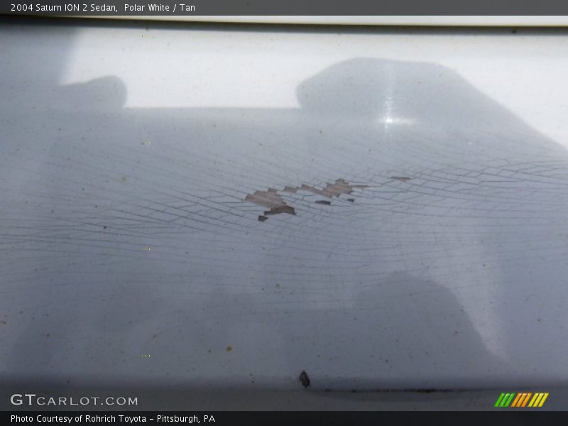 Polar White / Tan 2004 Saturn ION 2 Sedan