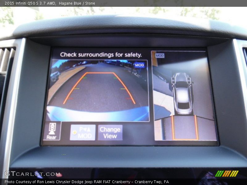 Hagane Blue / Stone 2015 Infiniti Q50 S 3.7 AWD