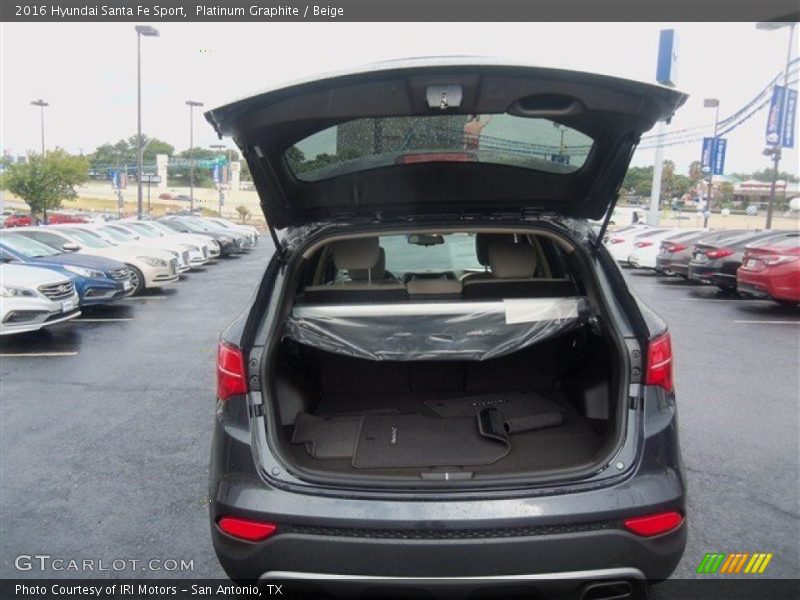 Platinum Graphite / Beige 2016 Hyundai Santa Fe Sport