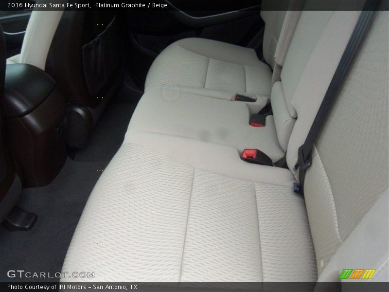 Platinum Graphite / Beige 2016 Hyundai Santa Fe Sport