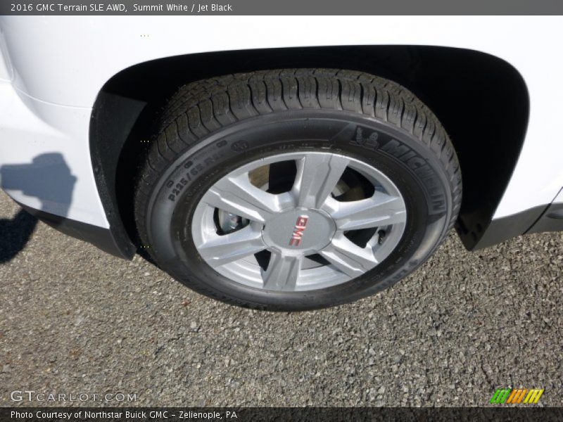 Summit White / Jet Black 2016 GMC Terrain SLE AWD