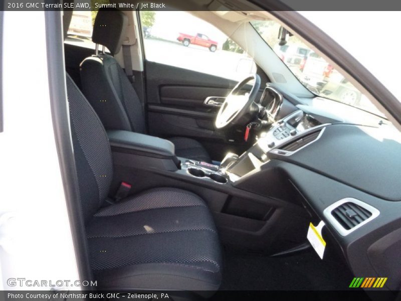 Summit White / Jet Black 2016 GMC Terrain SLE AWD