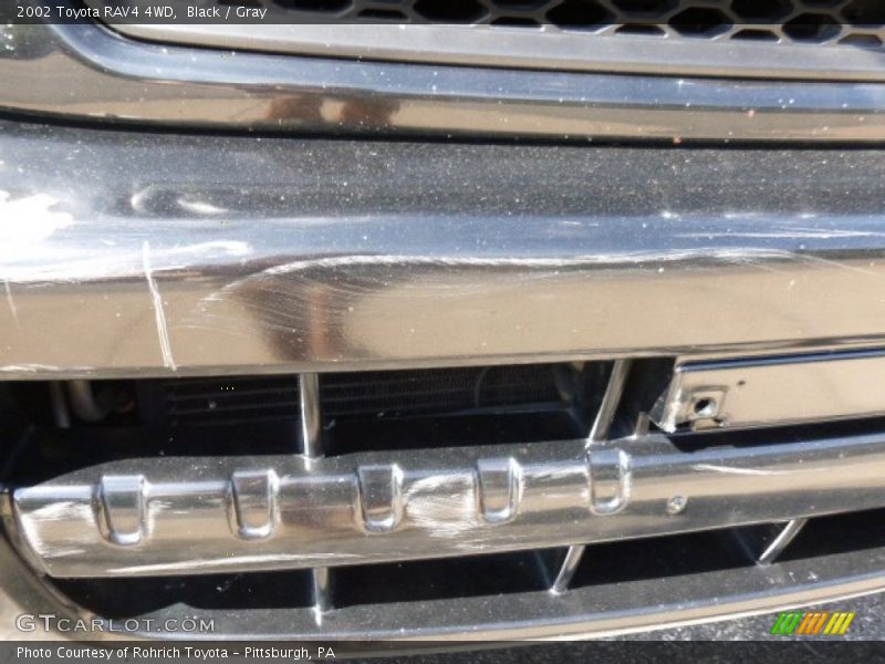 Black / Gray 2002 Toyota RAV4 4WD