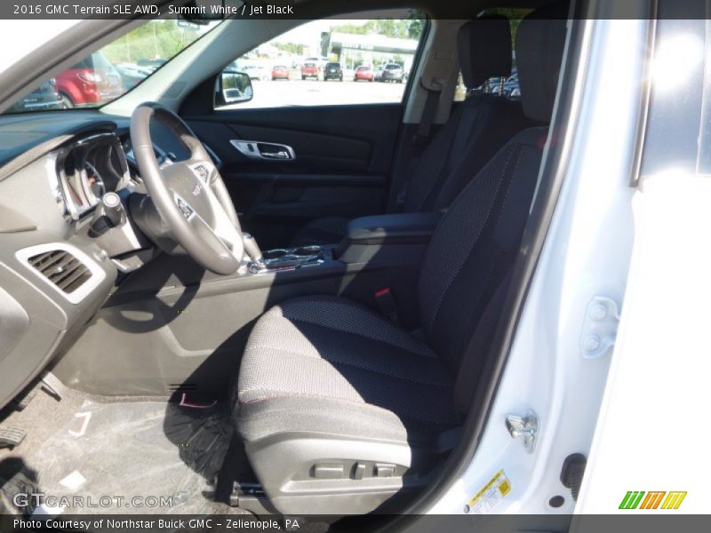 Summit White / Jet Black 2016 GMC Terrain SLE AWD