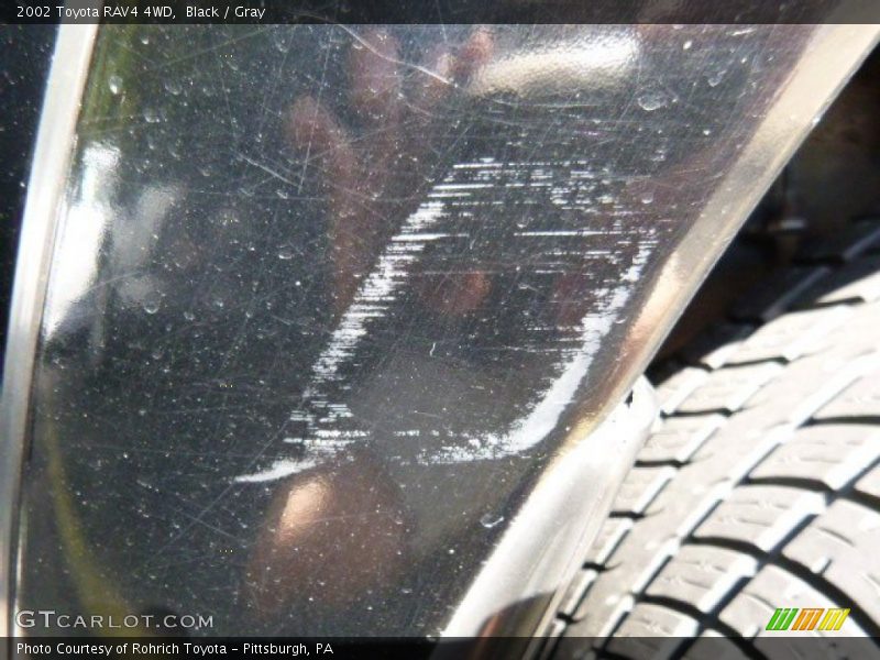 Black / Gray 2002 Toyota RAV4 4WD