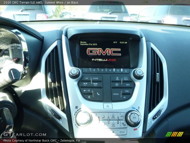 Summit White / Jet Black 2016 GMC Terrain SLE AWD