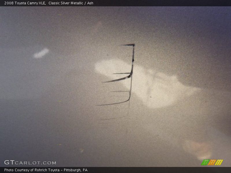 Classic Silver Metallic / Ash 2008 Toyota Camry XLE