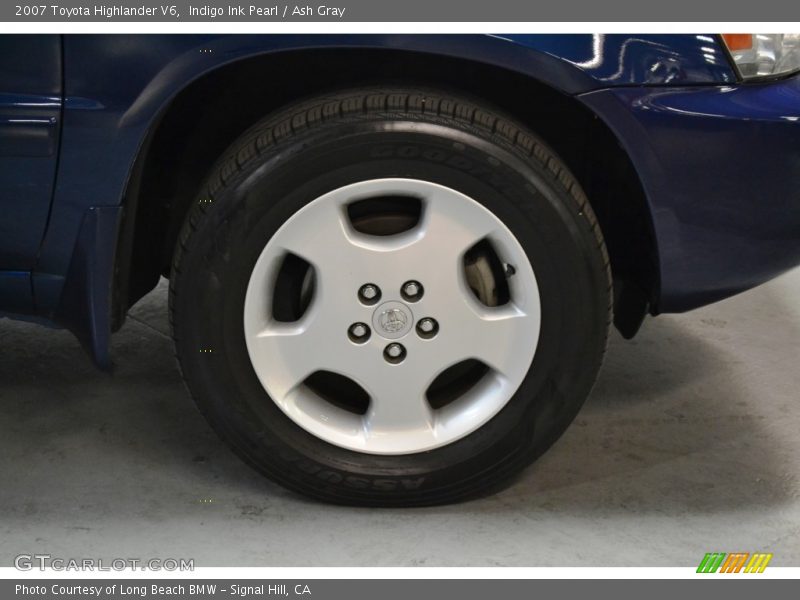 Indigo Ink Pearl / Ash Gray 2007 Toyota Highlander V6