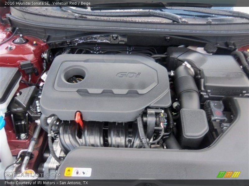 Venetian Red / Beige 2016 Hyundai Sonata SE