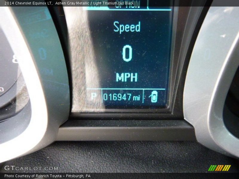 Ashen Gray Metallic / Light Titanium/Jet Black 2014 Chevrolet Equinox LT