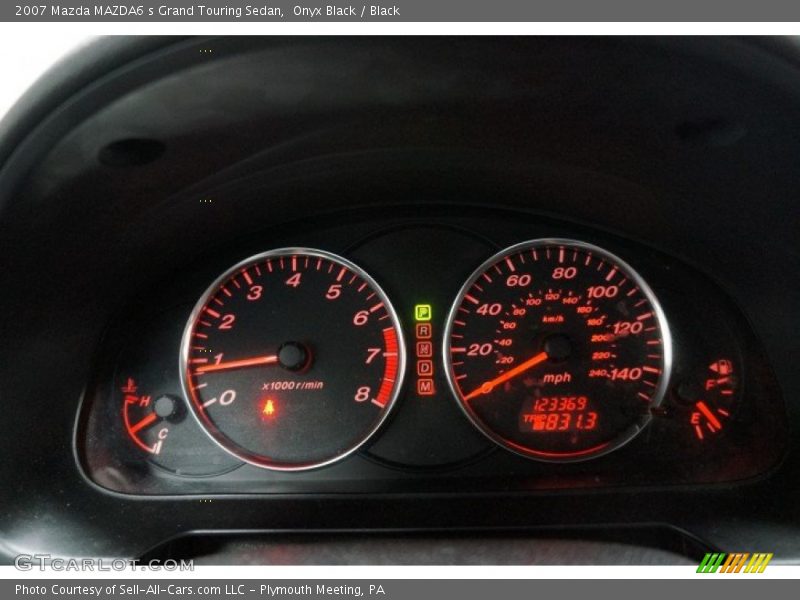 Onyx Black / Black 2007 Mazda MAZDA6 s Grand Touring Sedan