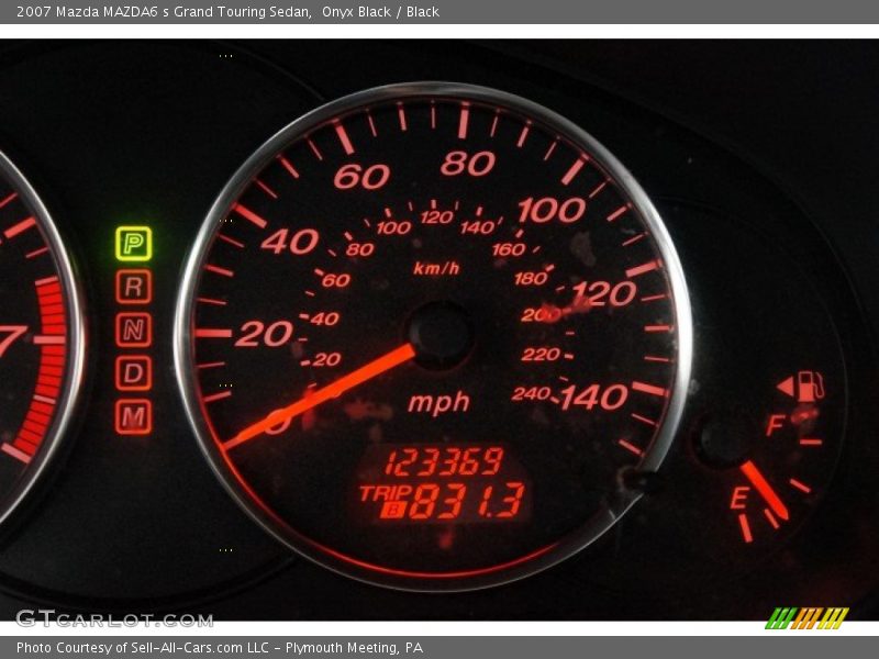Onyx Black / Black 2007 Mazda MAZDA6 s Grand Touring Sedan