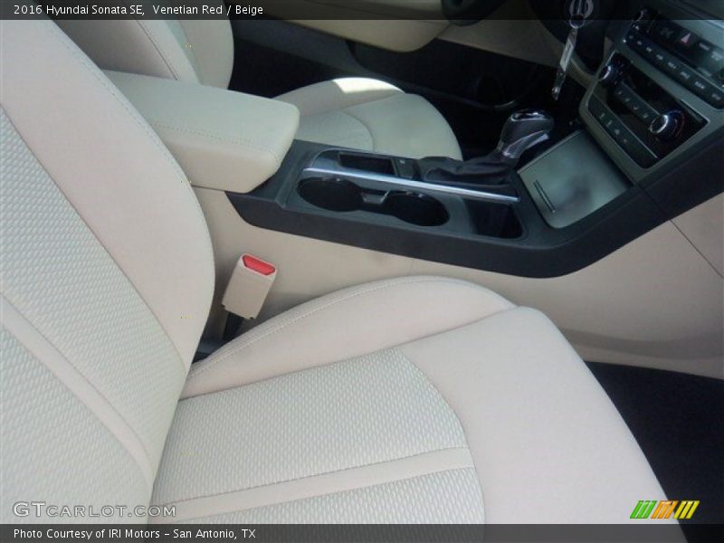 Venetian Red / Beige 2016 Hyundai Sonata SE