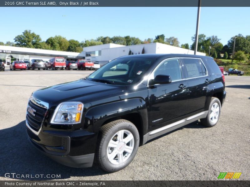 Onyx Black / Jet Black 2016 GMC Terrain SLE AWD