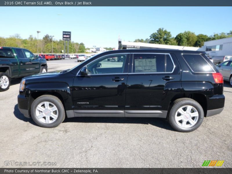 Onyx Black / Jet Black 2016 GMC Terrain SLE AWD