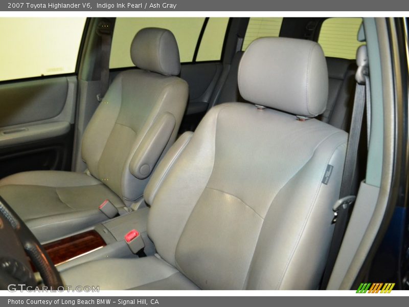 Indigo Ink Pearl / Ash Gray 2007 Toyota Highlander V6