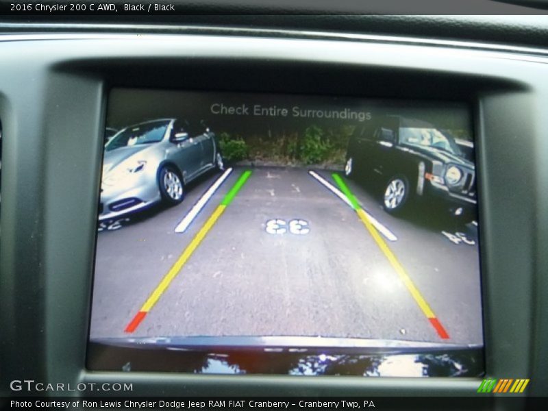Black / Black 2016 Chrysler 200 C AWD