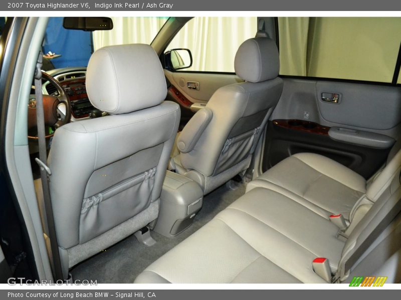 Indigo Ink Pearl / Ash Gray 2007 Toyota Highlander V6