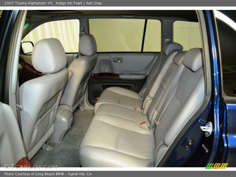 Indigo Ink Pearl / Ash Gray 2007 Toyota Highlander V6