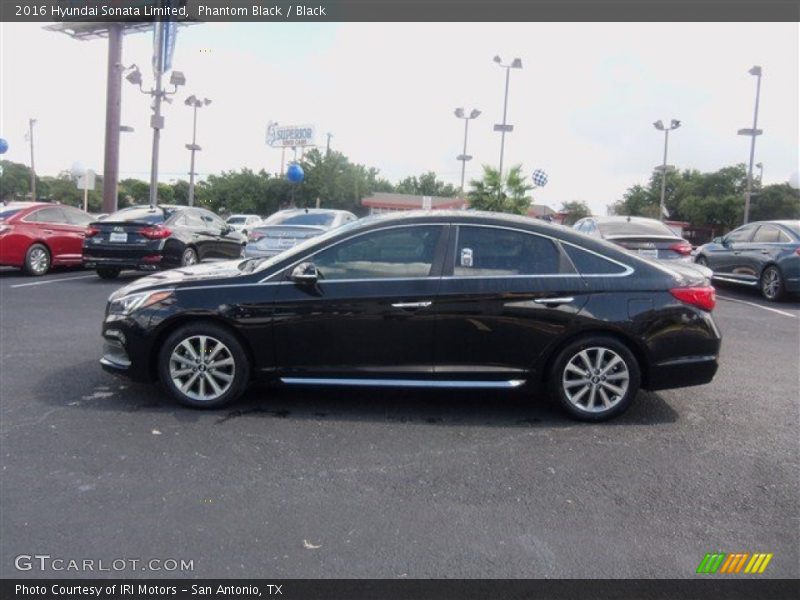 Phantom Black / Black 2016 Hyundai Sonata Limited