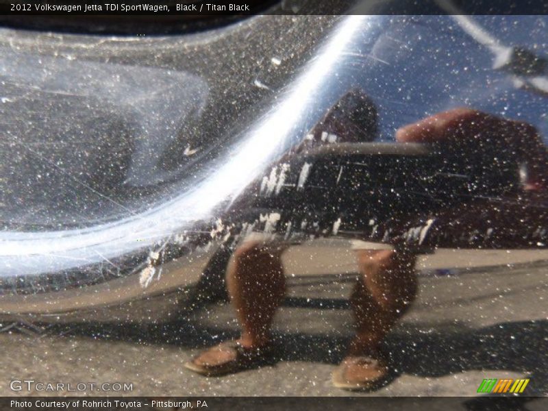 Black / Titan Black 2012 Volkswagen Jetta TDI SportWagen