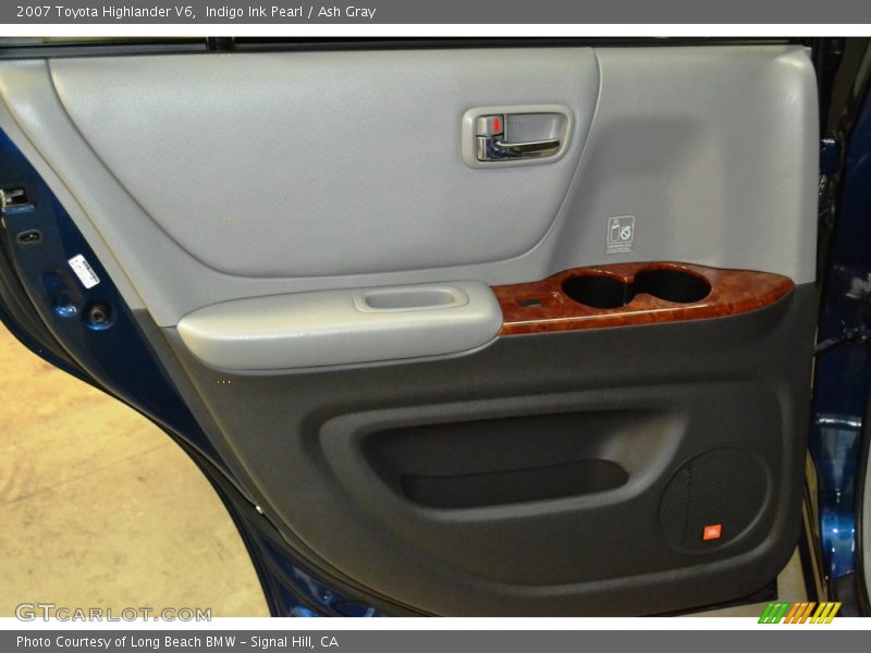 Indigo Ink Pearl / Ash Gray 2007 Toyota Highlander V6