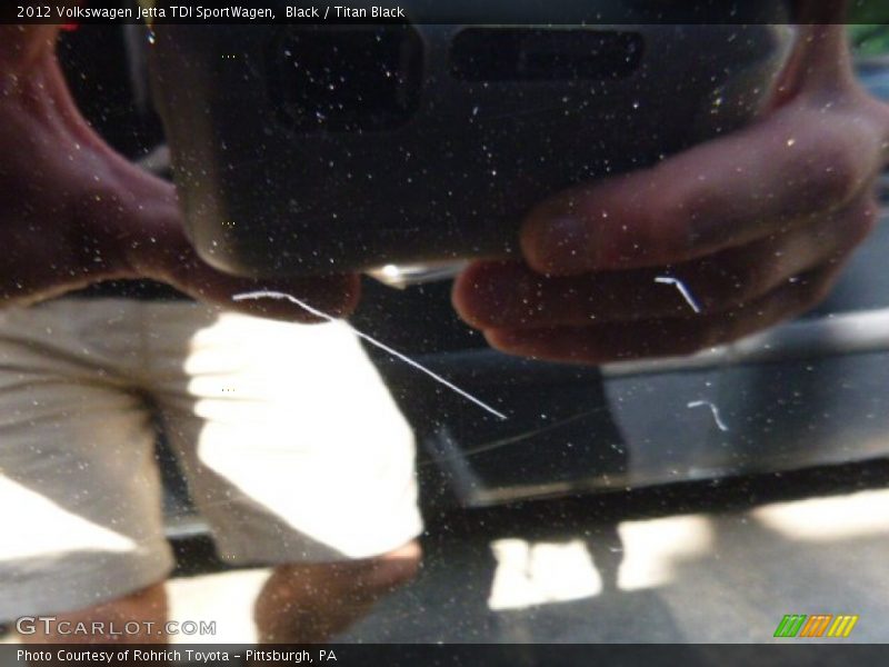 Black / Titan Black 2012 Volkswagen Jetta TDI SportWagen